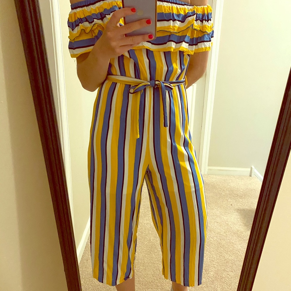 Multi color romper